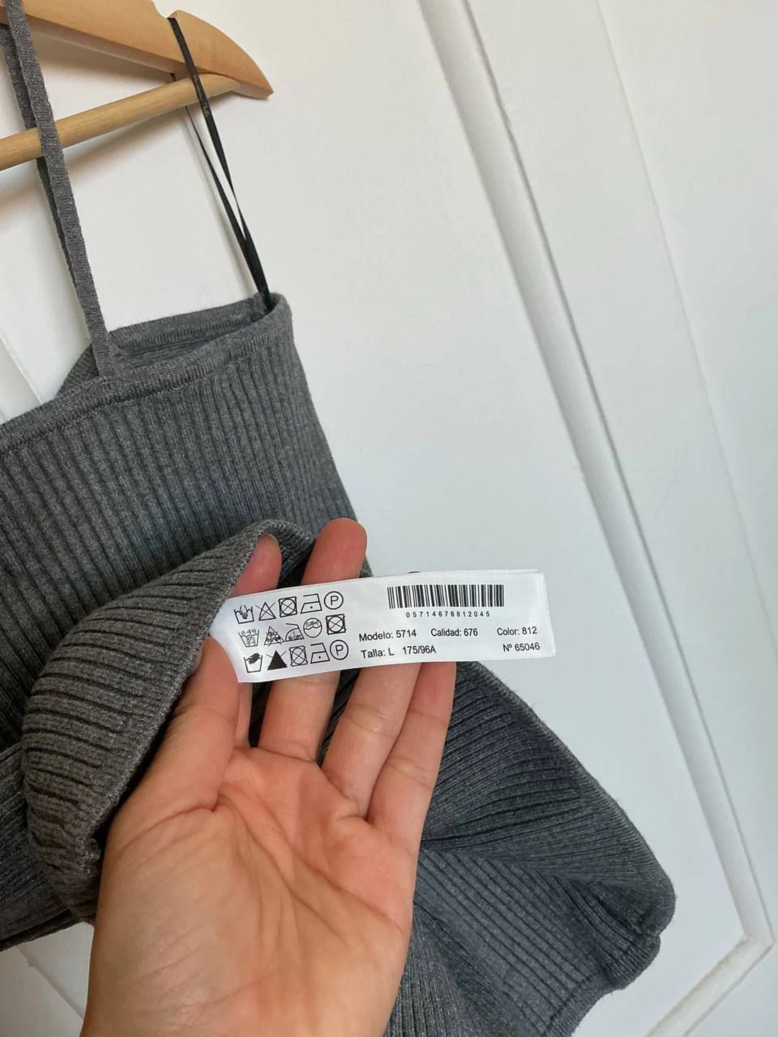 Massimo Dutti Women's Grey Top Size 40 – photo 5
